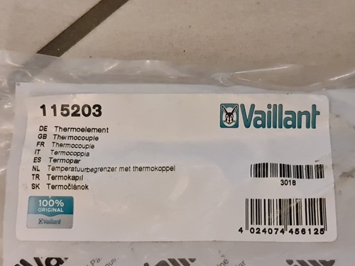 Vaillant thermoelement 115203 - vaillant,